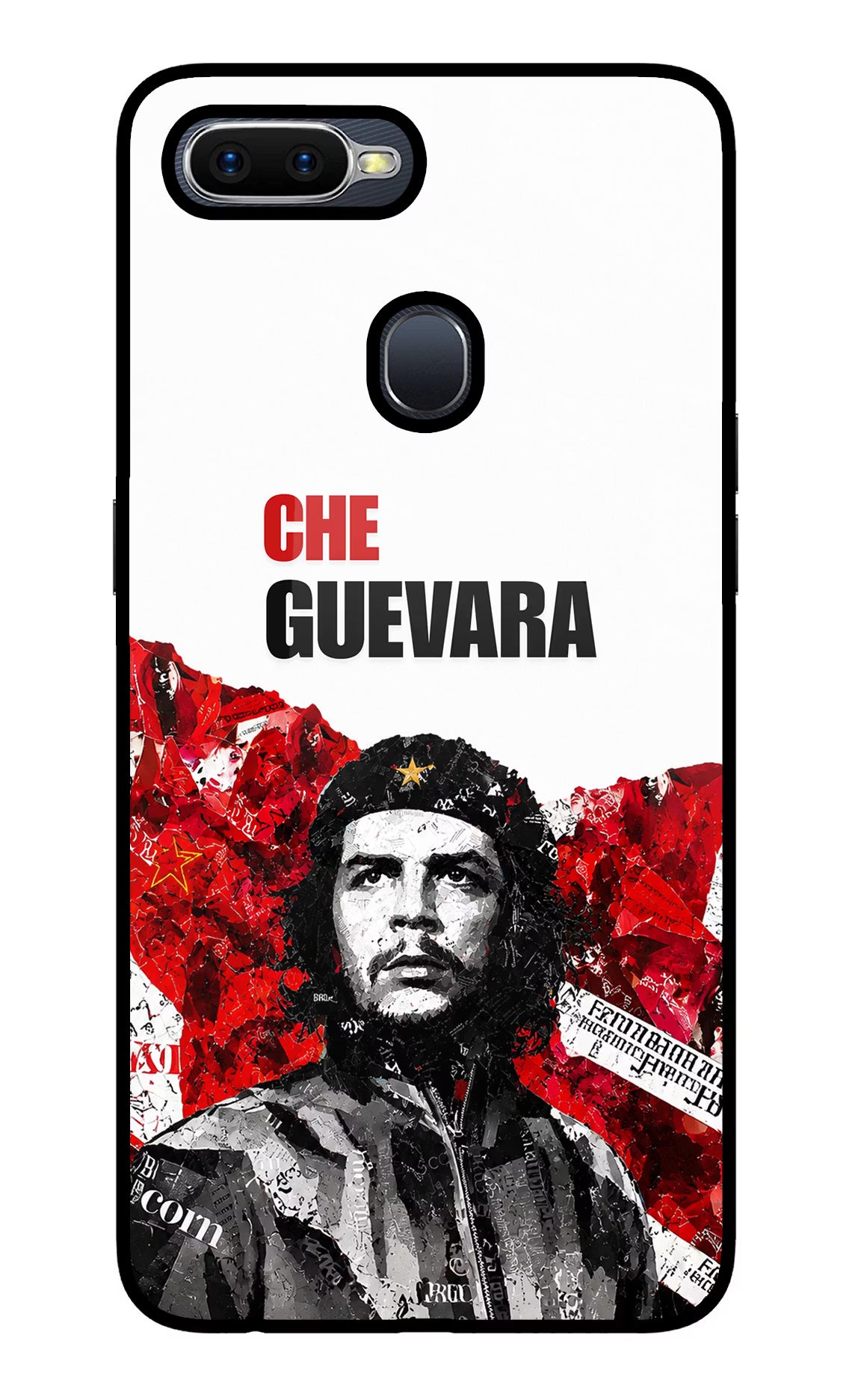 Che Guevara Revolution Oppo F9/F9 Pro Glass Case