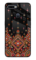 Noir Mehfil Oppo F9/F9 Pro Glass Case