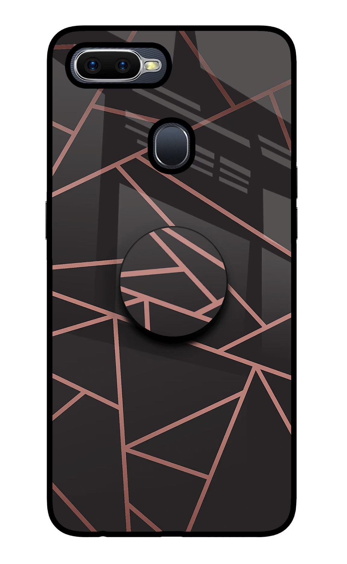 Geometric Pattern Oppo F9/F9 Pro Pop Case by Casekaro