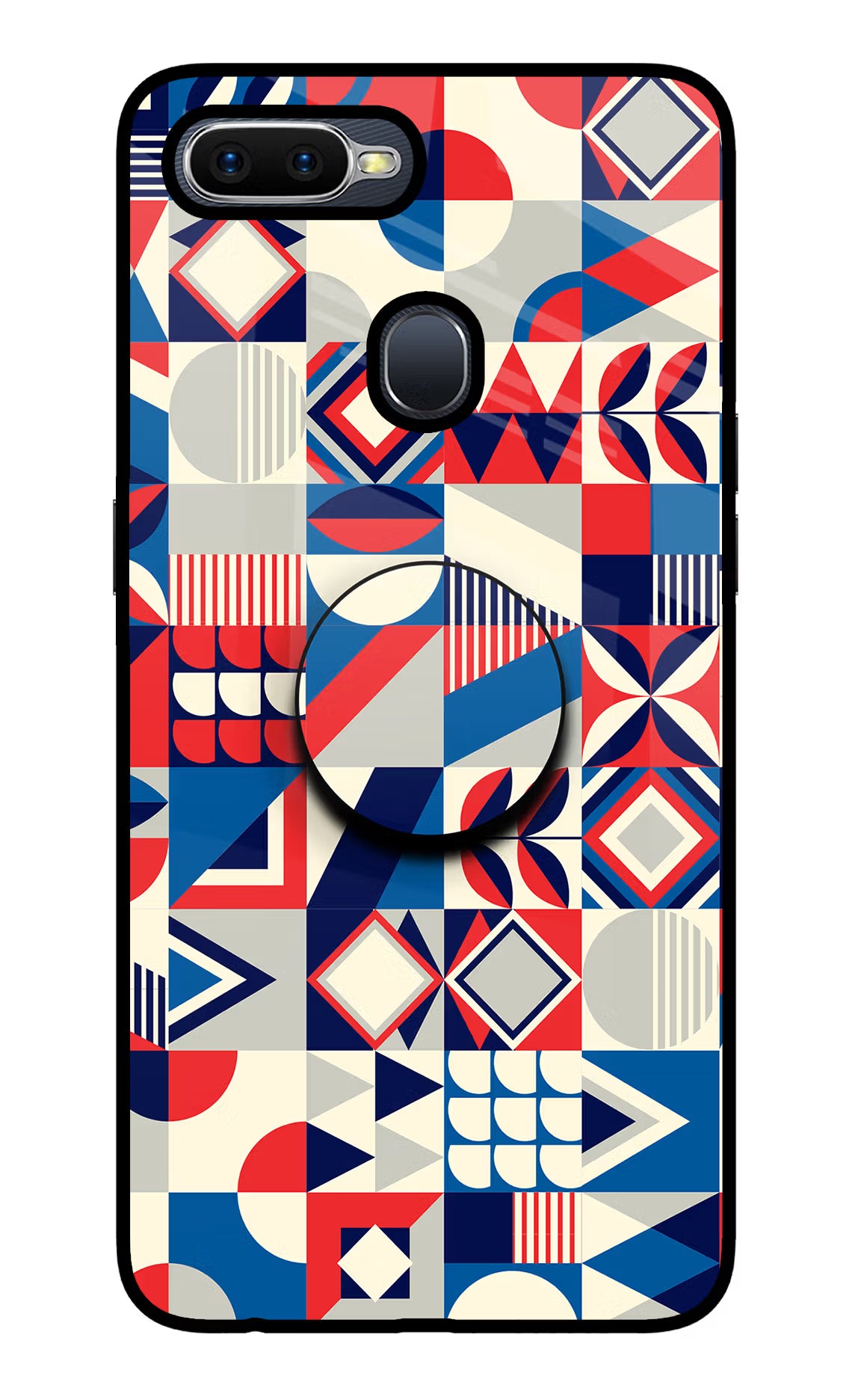 Colorful Pattern Oppo F9/F9 Pro Pop Case by Casekaro