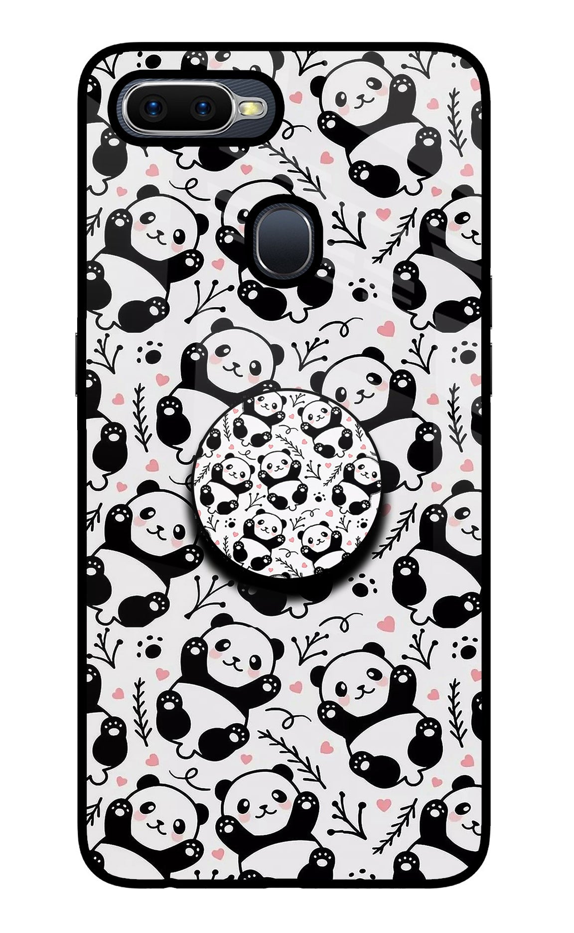 Cute Panda Oppo F9/F9 Pro Pop Case