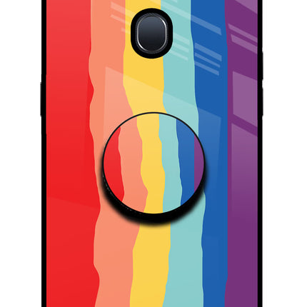 Rainbow Oppo F9/F9 Pro Pop Case by Casekaro