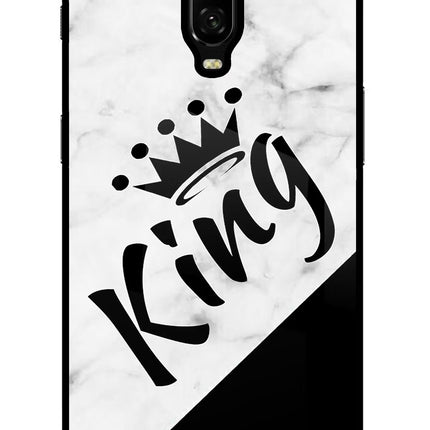 King Oneplus 6T Glass Case