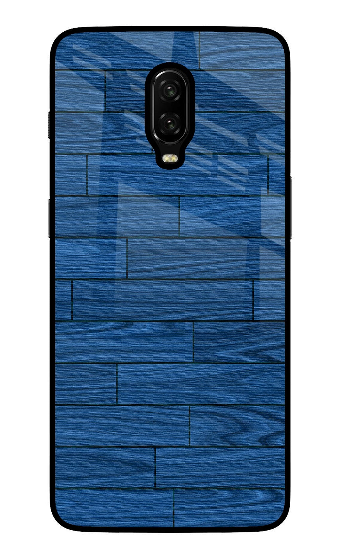 Wooden Texture Oneplus 6T Glass Case