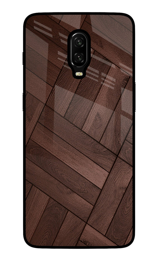 Wooden Texture Design Oneplus 6T Glass Case