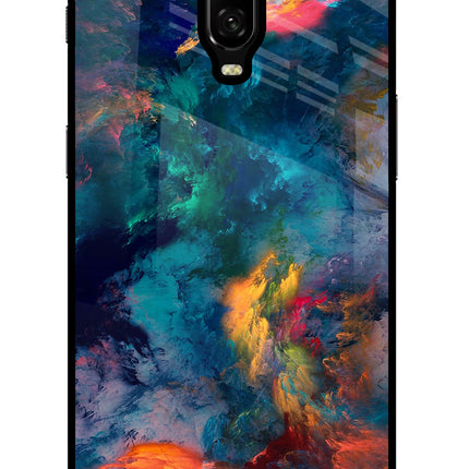 Artwork Paint Oneplus 6T Glass Case