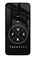 Go Fuck Yourself Oneplus 6T Glass Case