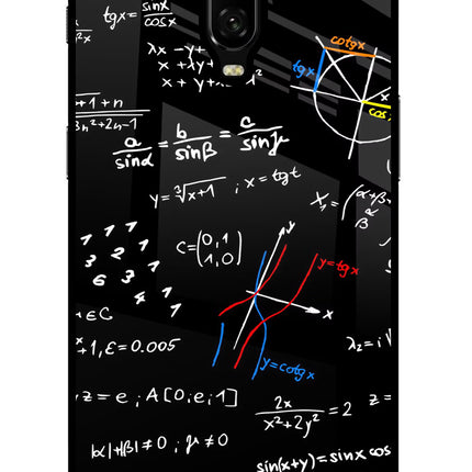 Mathematics Formula Oneplus 6T Glass Case