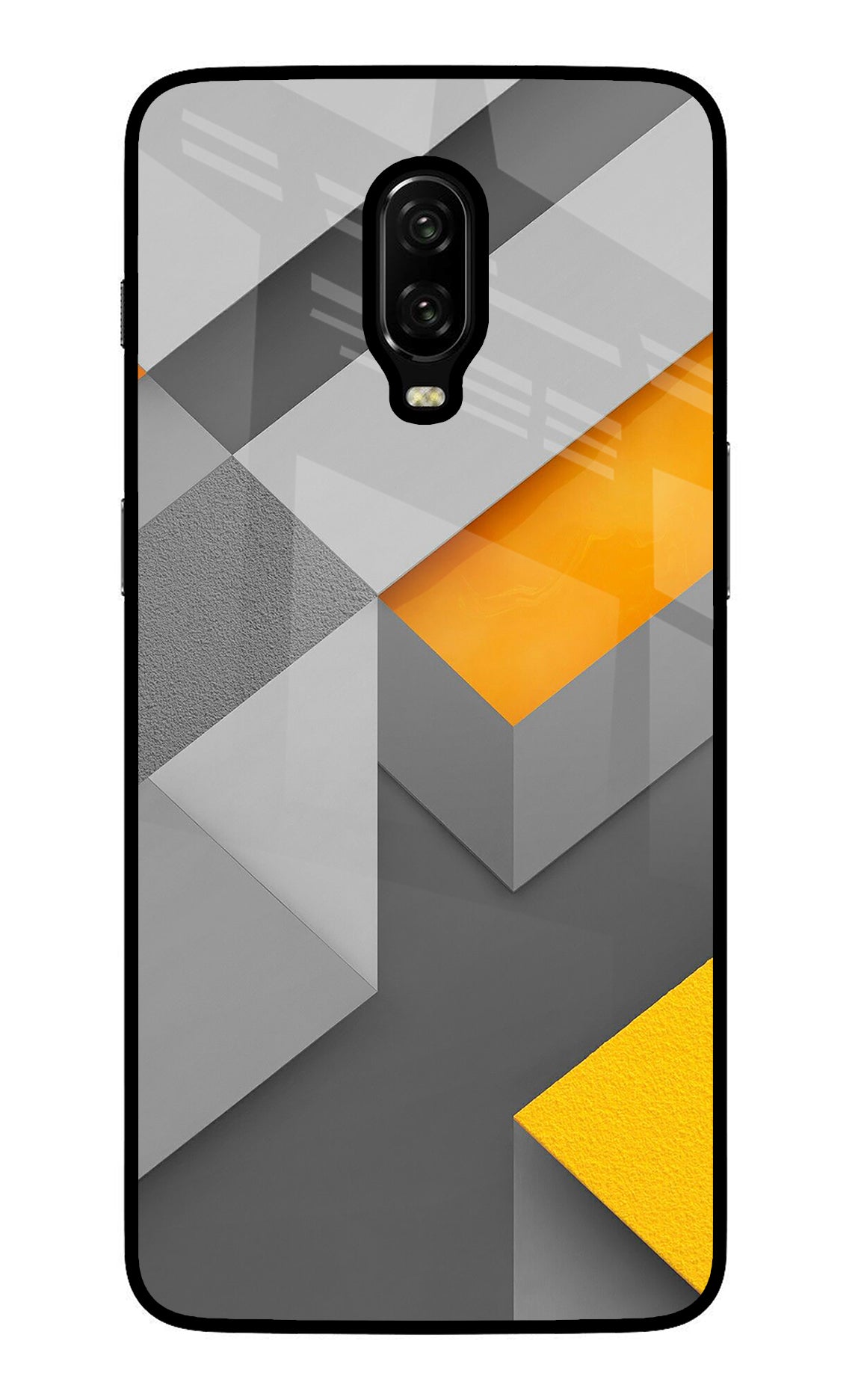 Abstract Oneplus 6T Glass Case