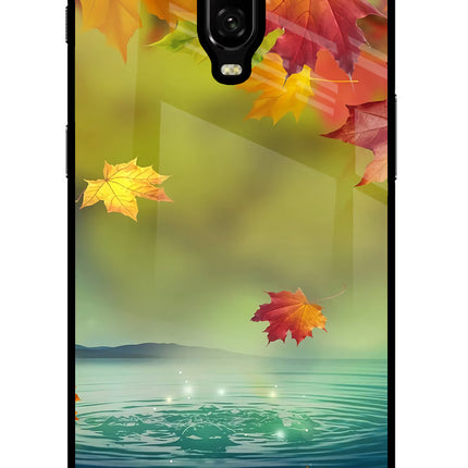 Flowers Oneplus 6T Glass Case