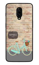 Happiness Artwork Oneplus 6T Glass Case