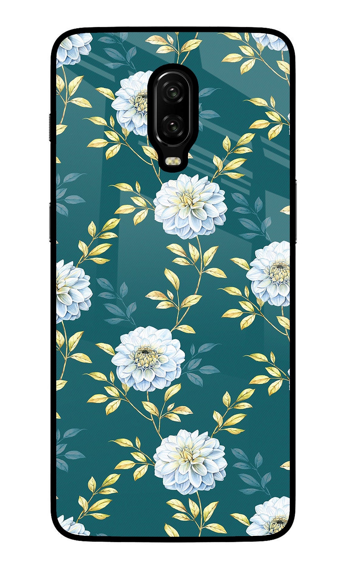 Flowers Oneplus 6T Back Cover