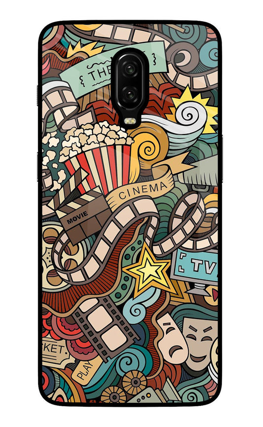 Cinema Abstract Oneplus 6T Glass Case