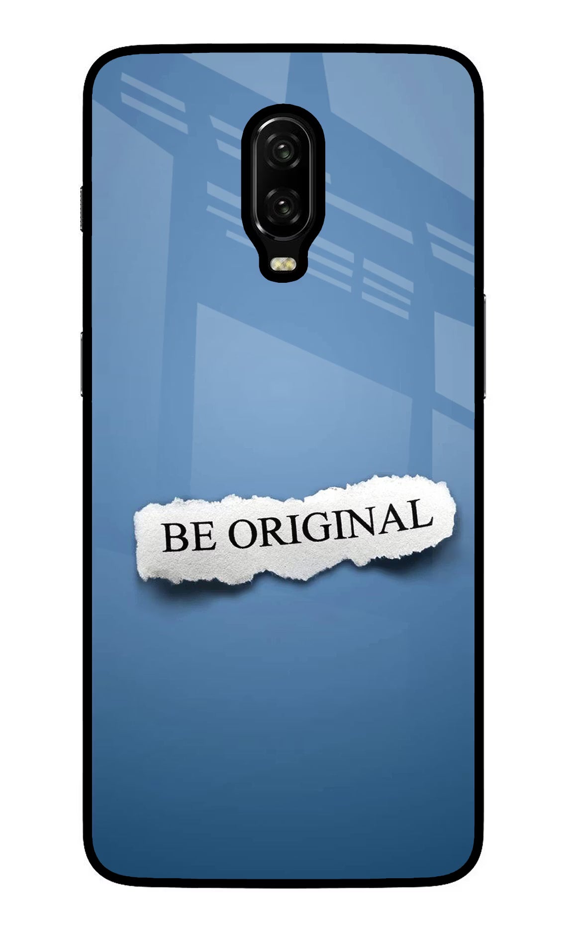 Be Original Oneplus 6T Glass Case Back Cover by Casekaro