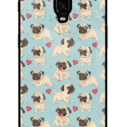 Pug Dog Oneplus 6T Glass Case