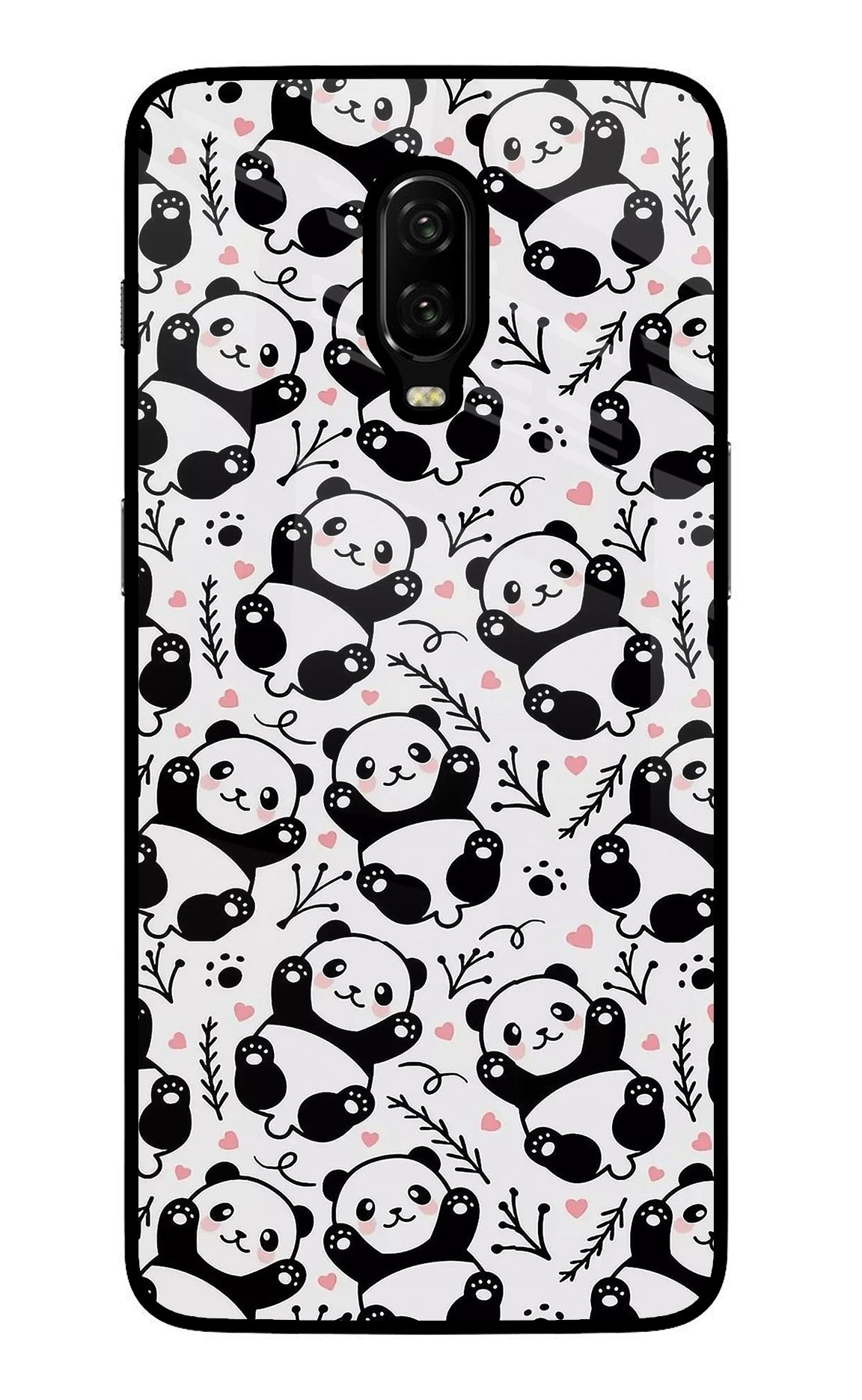 Cute Panda Oneplus 6T Back Cover