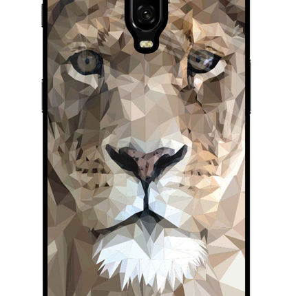 Lion Art Oneplus 6T Glass Case