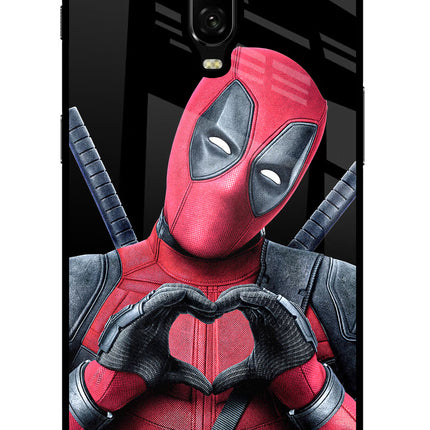 Deadpool Oneplus 6T Glass Case