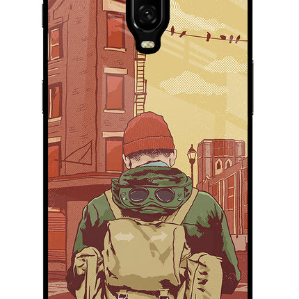 Adventurous Oneplus 6T Glass Case