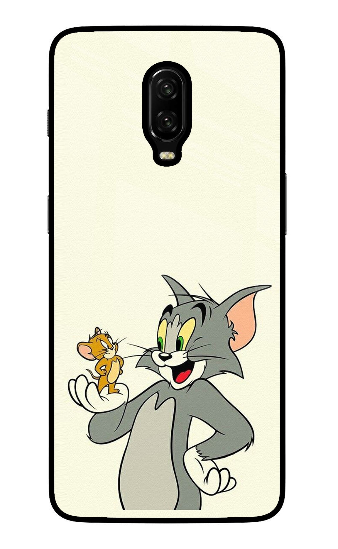 Tom & Jerry Oneplus 6T Glass Case