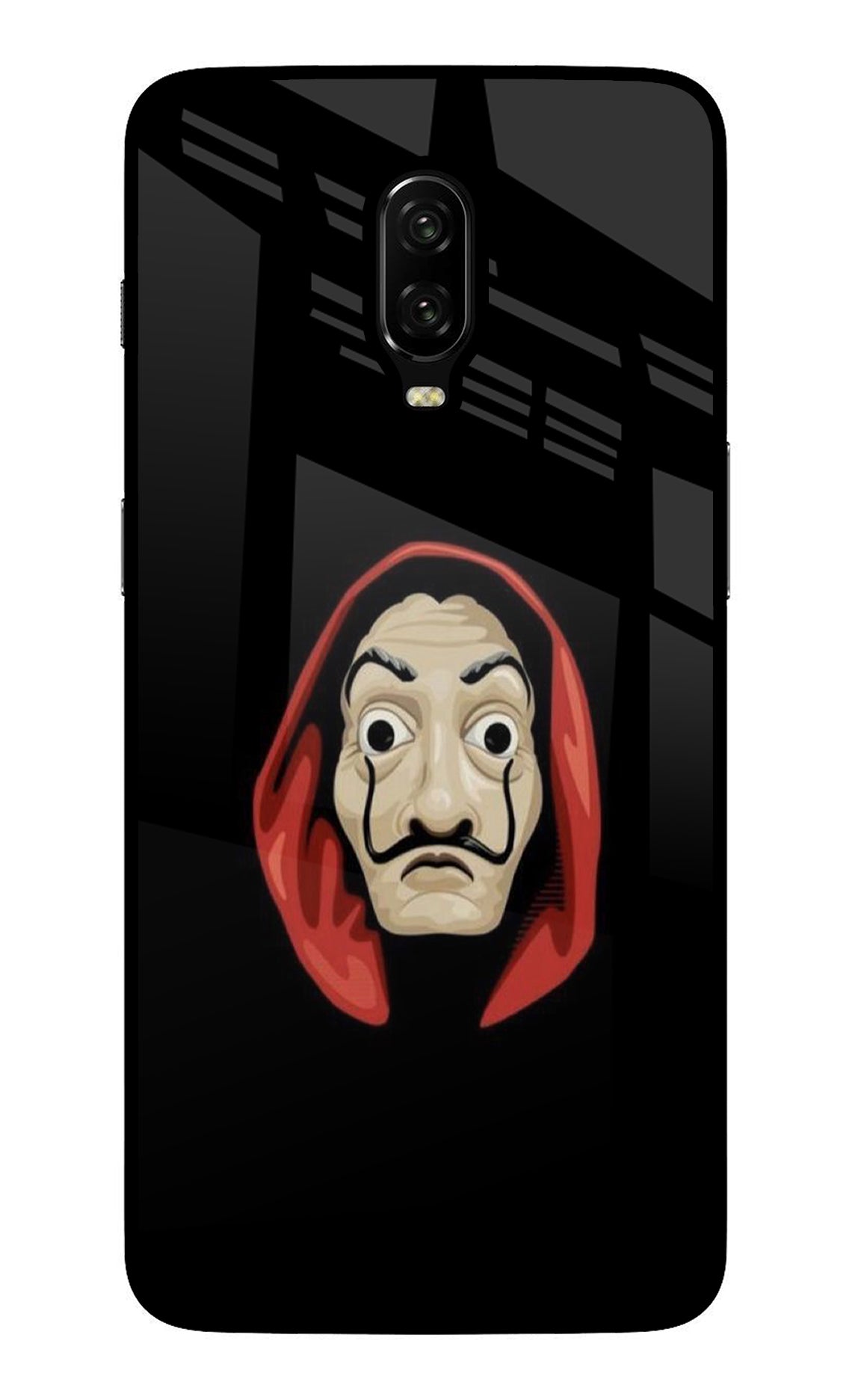 Money Heist Oneplus 6T Glass Case