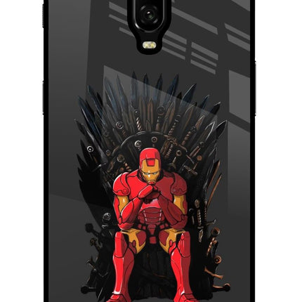 Ironman Throne Oneplus 6T Glass Case