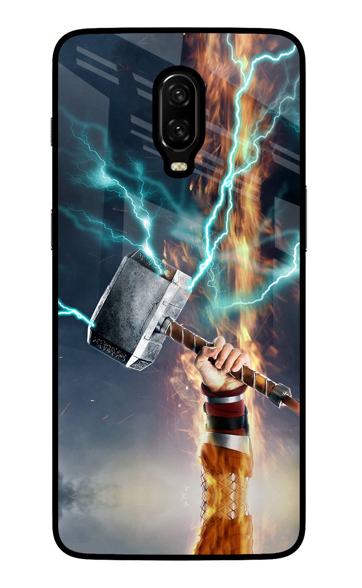 Thor Hammer Mjolnir Oneplus 6T Back Cover