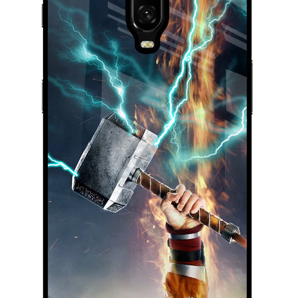 Thor Hammer Mjolnir Oneplus 6T Glass Case