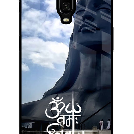 Om Namah Shivay Oneplus 6T Glass Case