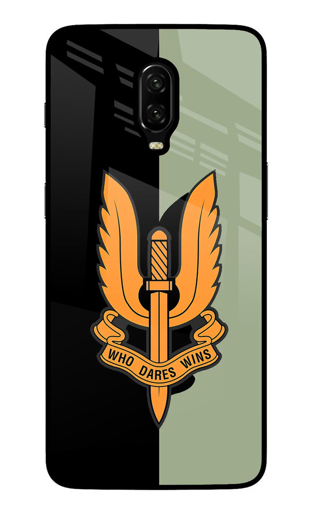 Balidan Logo Oneplus 6T Glass Case Back Cover by Casekaro