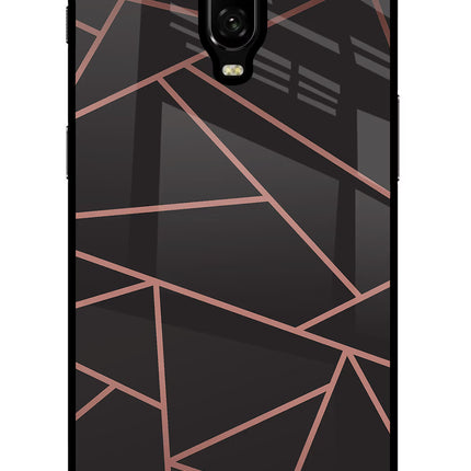 Geometric Pattern Oneplus 6T Glass Case