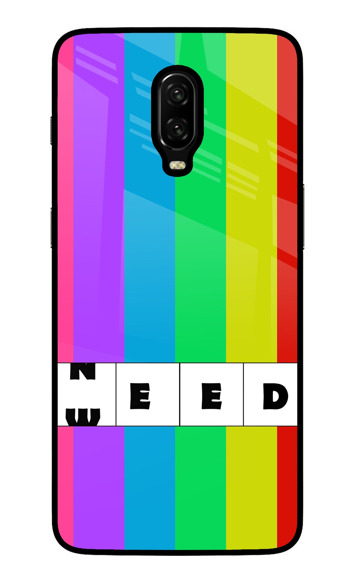 Need Weed Oneplus 6T Back Cover