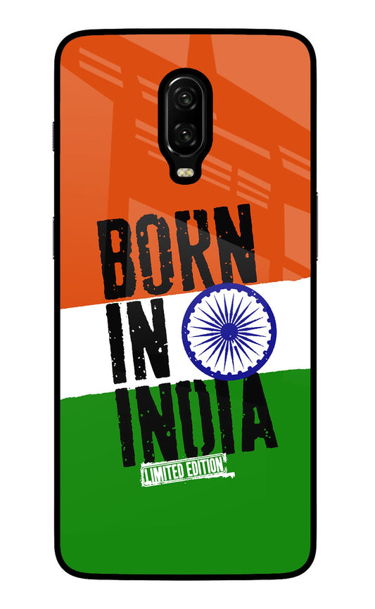 Born in India Oneplus 6T Glass Case