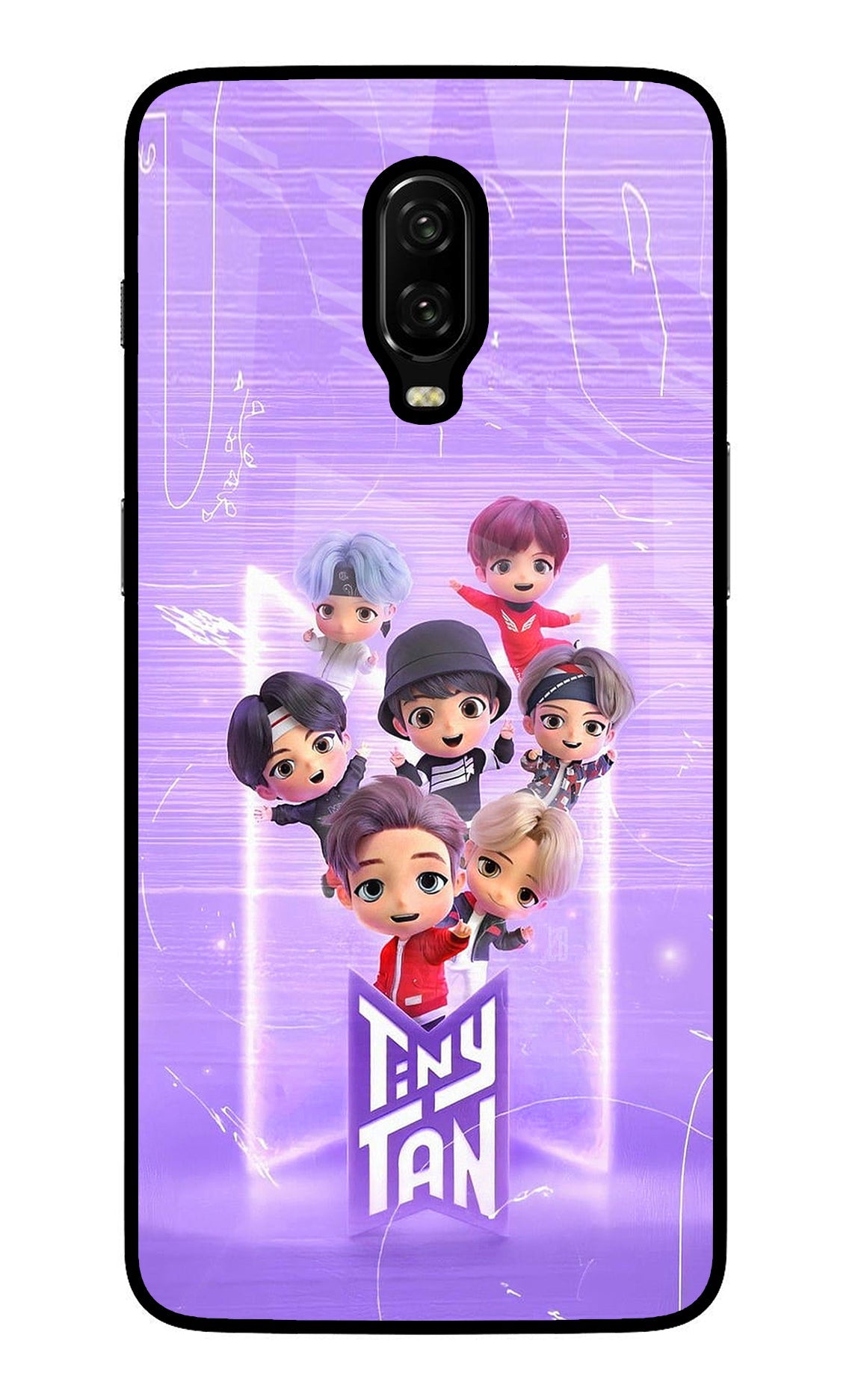 BTS Tiny Tan Oneplus 6T Back Cover