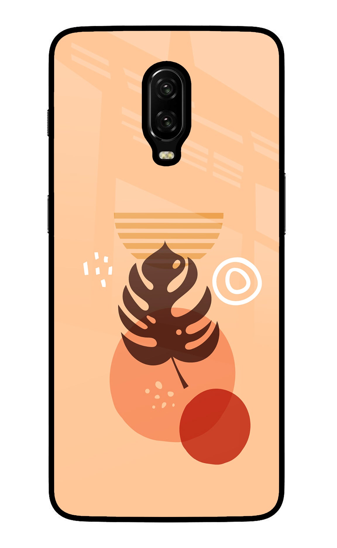 Boho Art Oneplus 6T Glass Case