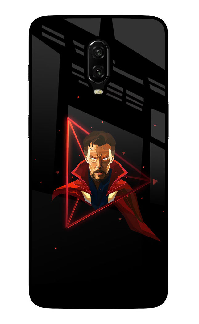 Doctor Ordinary Oneplus 6T Glass Case Back Cover by Casekaro