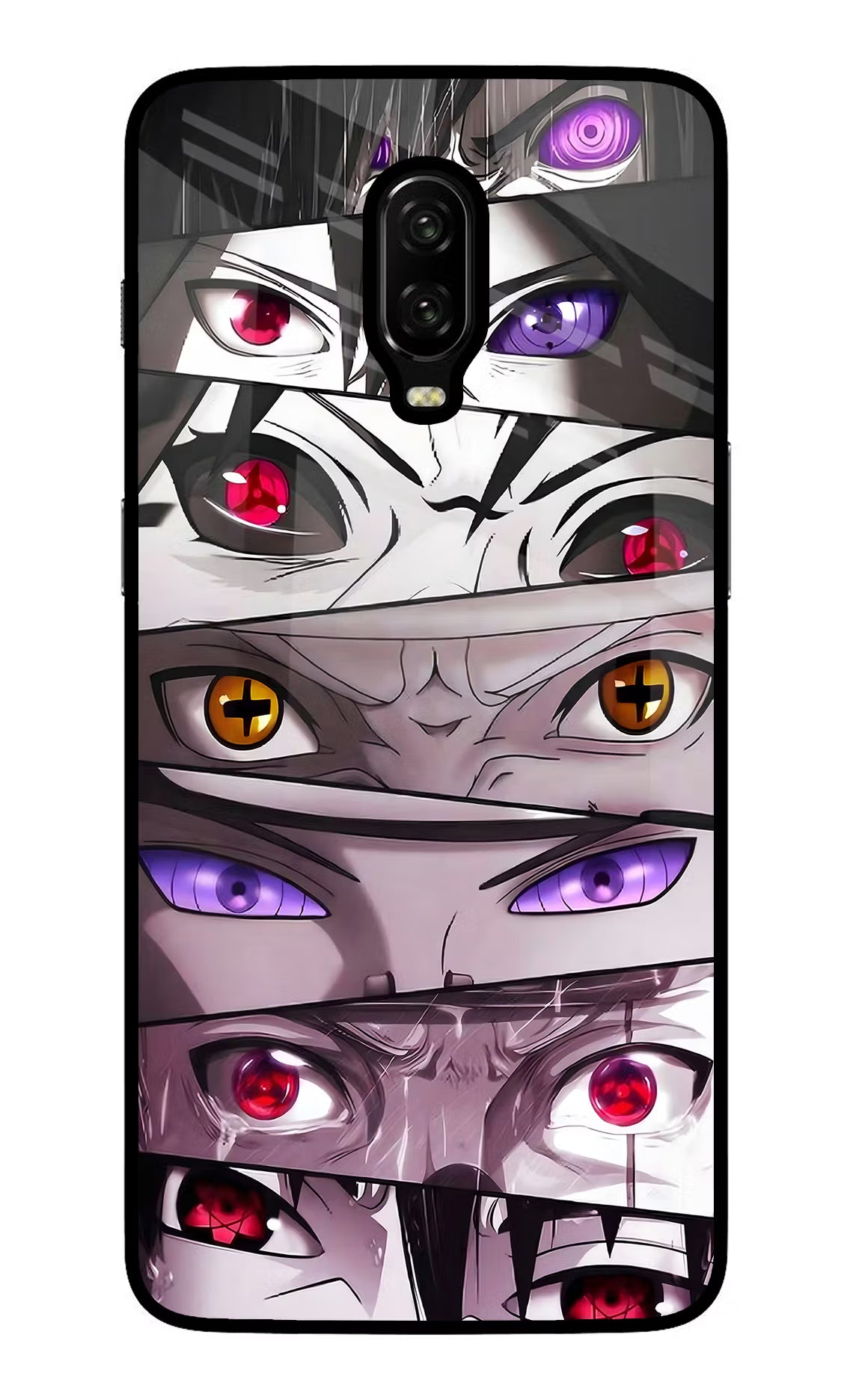Naruto Anime Oneplus 6T Glass Case Back Cover by Casekaro