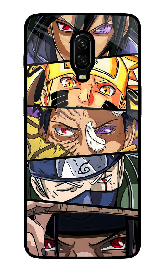 Naruto Character Oneplus 6T Glass Case