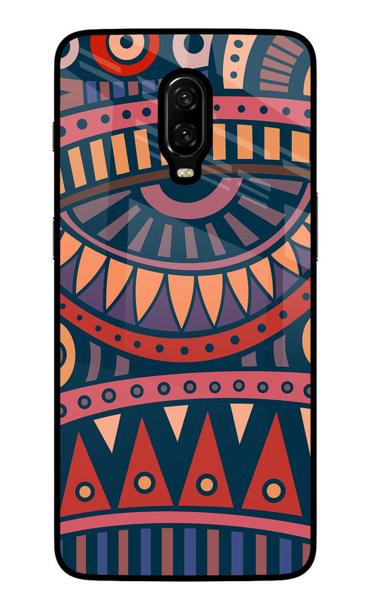 African Culture Design Oneplus 6T Glass Case