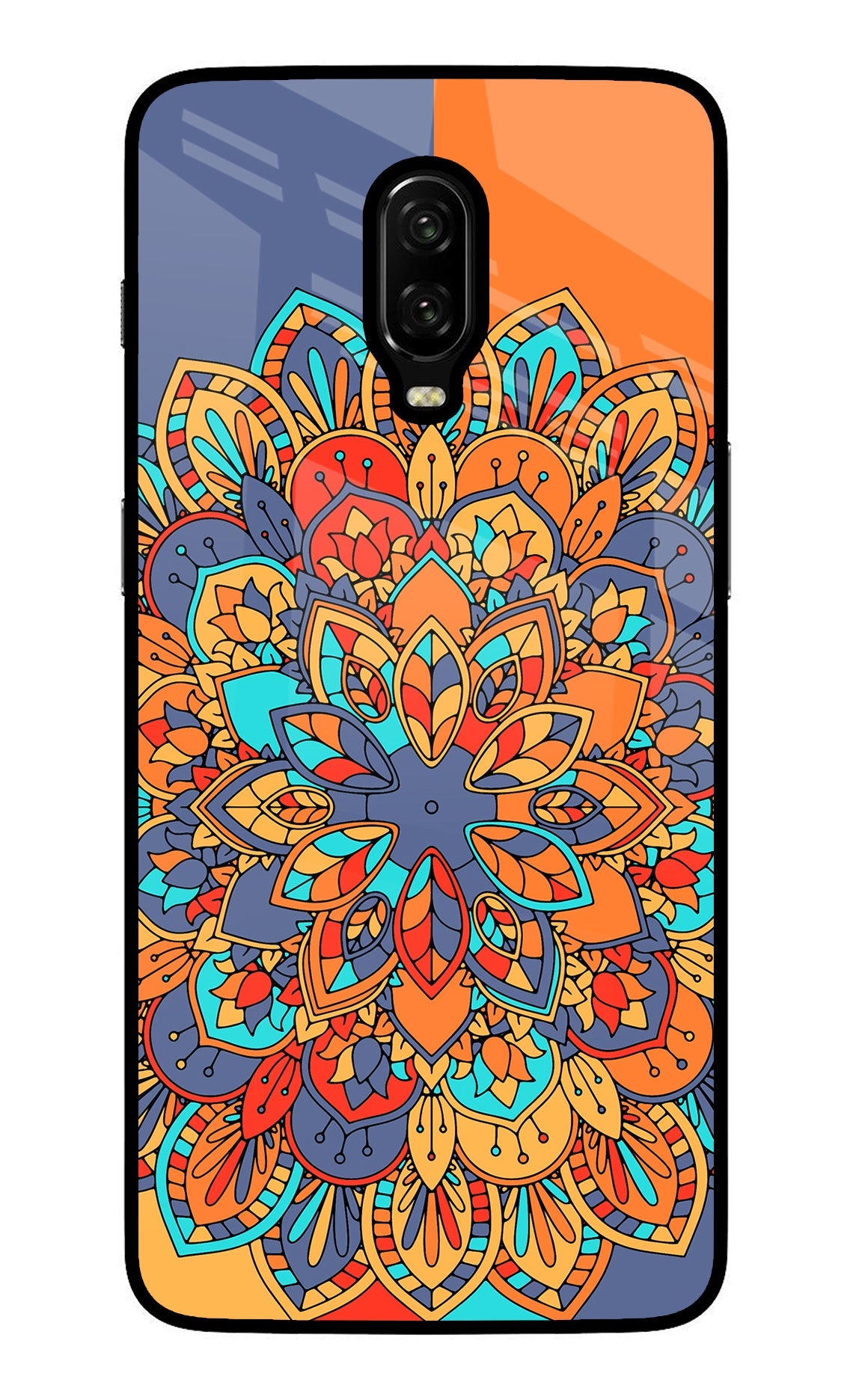 Color Mandala Oneplus 6T Back Cover