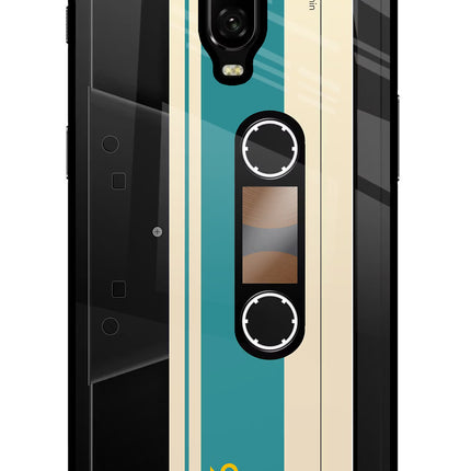 Cassette Oneplus 6T Glass Case Back Cover by Casekaro