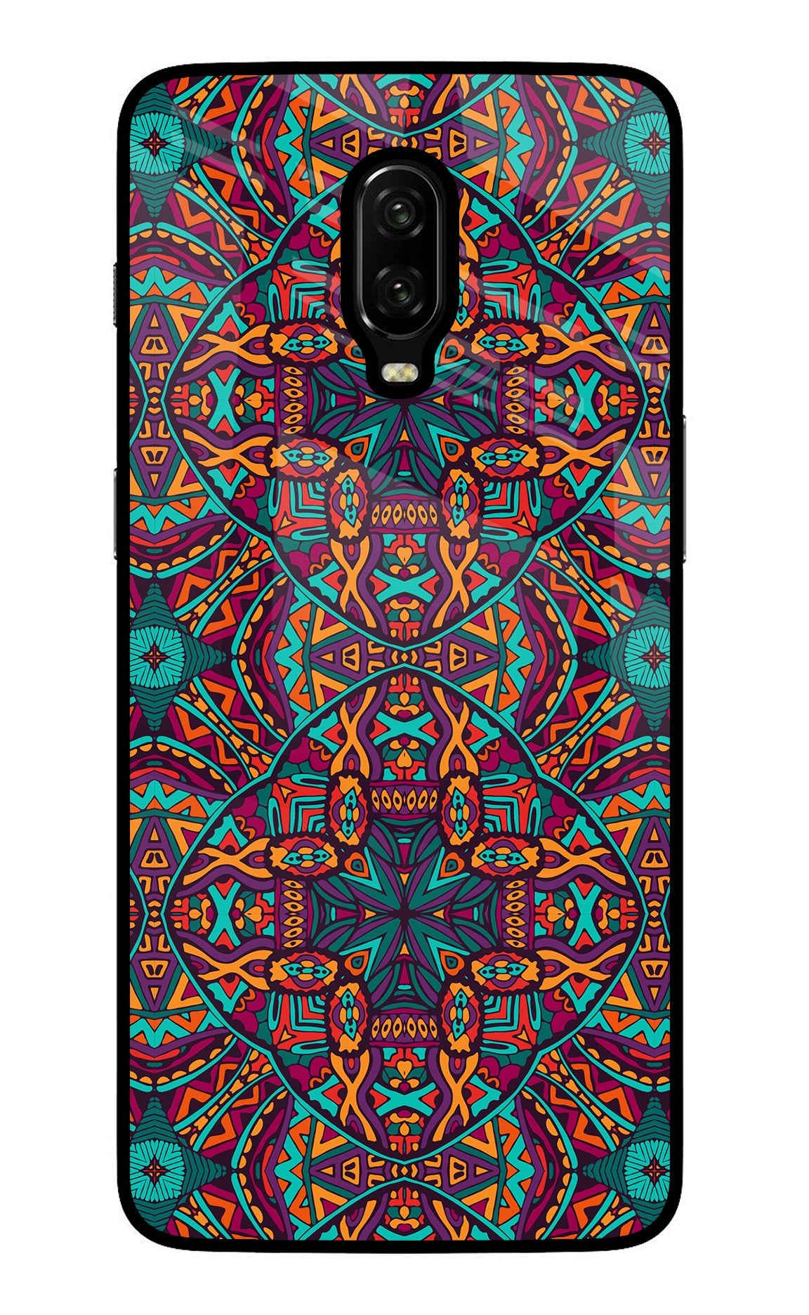 Colour Mandala Oneplus 6T Back Cover