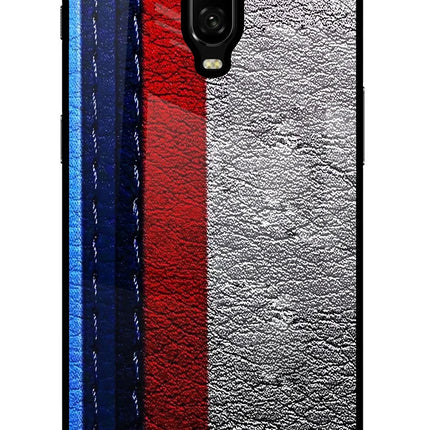 BMW Stripes Oneplus 6T Glass Case