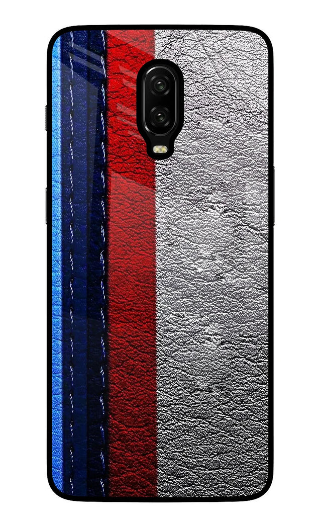BMW Stripes Oneplus 6T Glass Case