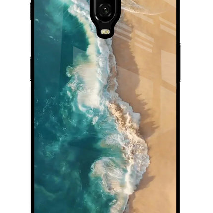 Ocean Beach Oneplus 6T Glass Case