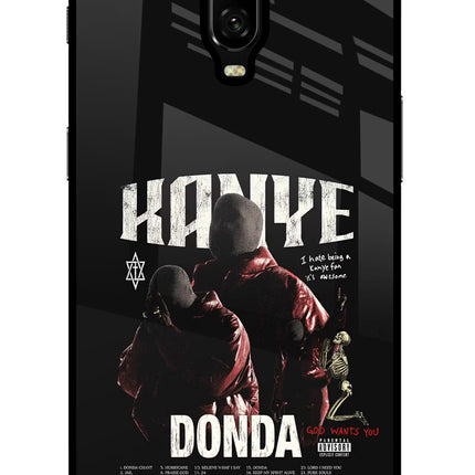 Donda Kanye West Oneplus 6T Glass Case
