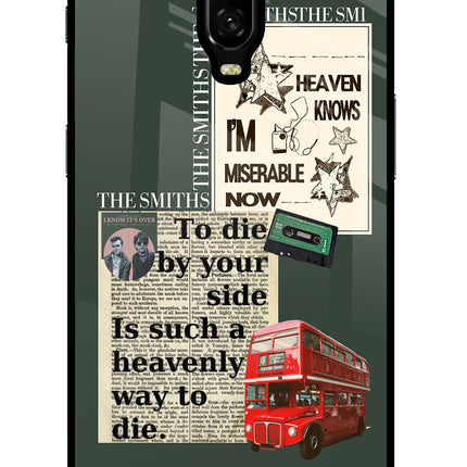 The Smiths Oneplus 6T Glass Case