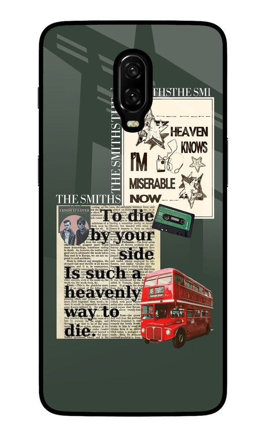 The Smiths Oneplus 6T Glass Case