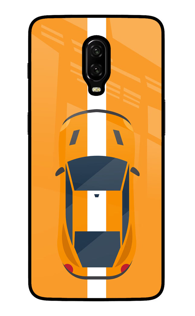Highway Pursuit Oneplus 6T Glass Case Back Cover by Casekaro
