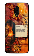 Leo Zodiac Oneplus 6T Glass Case